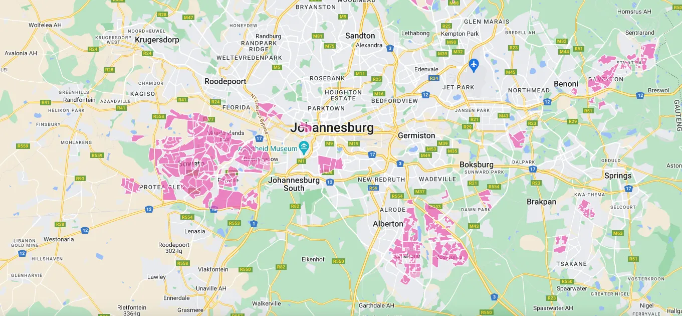 Johannesburg Vuma Reach